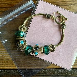 Bauble Charm Toggle Bracelet Patricia Nash